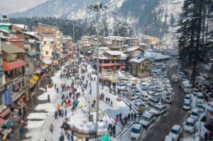 mall road manali image