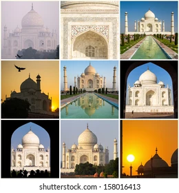 taj mahal collage