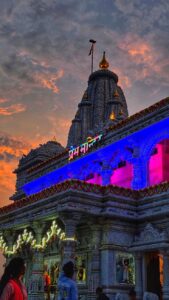 night view of prem mandir