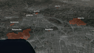 map of los angeles 