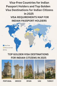 visa free countries for indians and golden visa countries for indians 
